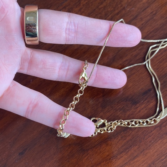 LUV AJ evil eye gold coin necklaces - Picture 3 of 3